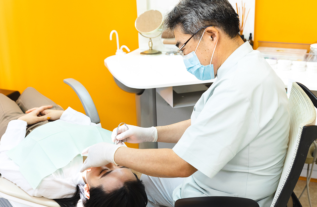 精密検査・歯型の採取